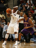 Phoenix Suns v Charlotte Bobcats: Stephen Jackson and Josh Childress
