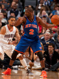 New York Knicks v Charlotte Bobcats: Raymond Felton and DJ Augustin