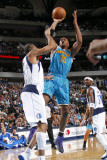 New Orleans Hornets v Dallas Mavericks: David West and Shawn Marion