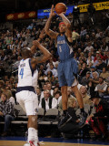 Minnesota Timberwolves v Dallas Mavericks: Michael Beasley and Caron Butler