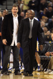 New York Knicks v Golden State Warriors: Keith Smart and David Lee