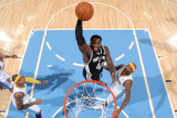 San Antonio Spurs v Denver Nuggets: Dejuan Blair and Al Harrington