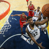 Portland Trail Blazers v Memphis Grizzlies: OJ Mayo and Andre Miller