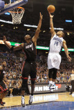 Miami Heat v Orlando Magic: Jameer Nelson and Chris Bosh