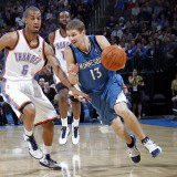 Minnesota Timberwolves v Oklahoma City Thunder: Luke Ridnour and Eric Maynor