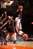 Miami Heat v New York Knicks: Raymond Felton and Carlos Arroyo