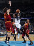 Cleveland Cavaliers  v New Orleans Hornets: Chris Paul and Anderson Varejao