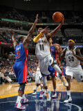 Detroit Pistons v Memphis Grizzlies: Mike Conley and Rodney Stuckey