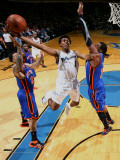 New York Knicks v Washington Wizards: Nick Young  Wilson Chandler and Ronny Turiaf