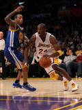 Golden State Warriors v Los Angeles Lakers: Kobe Bryant and Monta Ellis