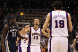 Memphis Grizzlies v Phoenix Suns: Steve Nash and Hedo Turkoglu