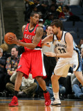 Portland Trail Blazers v Memphis Grizzlies: LaMarcus Aldridge and Marc Gasol