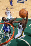 Golden State Warriors v Utah Jazz: CJ Miles and Dorell Wright