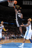 San Antonio Spurs v Denver Nuggets: Dejuan Blair and Al Harrington