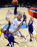 Sacramento Kings v Oklahoma City Thunder: Russell Westbrook and Donte Greene