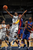 Detroit Pistons v Memphis Grizzlies: OJ Mayo  Charlie Villanueva and Tracy McGrady