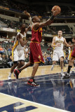 Cleveland Cavaliers  v Indiana Pacers: Antawn Jamison and Roy Hibbert