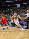 Philadelphia 76ers v New Jersey Nets: Jordan Farmar and Jrue Holiday