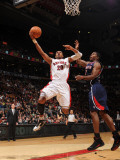 Atlanta Hawks v Toronto Raptors: Leandro Barbosa and Joe Johnson