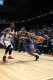 Charlotte Bobcats v Atlanta Hawks: Dominic McGuire and Marvin Williams