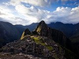 Machu Picchu  an Archaeological Site in Peru  from Above