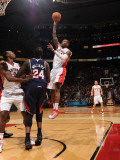 Atlanta Hawks v Toronto Raptors: Sonny Weems and Marvin Williams