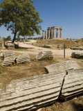 Fallen Columns and the Doric-Style 550 Bc Temple of Apollo