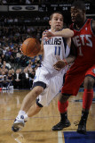 New Jersey Nets v Dallas Mavericks: Jose Juan Barea and Terrance Williams