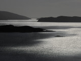 Islands and Outcroppings in a Channel in the North Sea