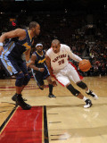 Denver Nuggets v Toronto Raptors: Leandro Barbosa and Shelden Williams
