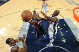 Atlanta Hawks v New Jersey Nets: Jamal Crawford and Johan Petro