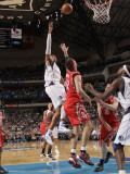 Houston Rockets v Dallas Mavericks: Shawn Marion and Brad Miller