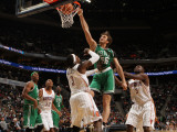 Boston Celtics v Charlotte Bobcats: Semih Erden and Gerald Wallace