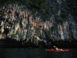 Kayaking Among Karsts