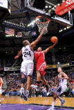 Houston Rockets v Sacramento Kings: Kyle Lowry and Carl Landry