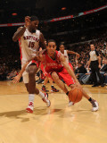 Houston Rockets v Toronto Raptors: Kevin Martin and Amir Johnson