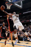 Miami Heat v Washington Wizards: Zydrunas Ilgauskas and Andray Blatche