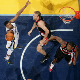 Portland Trail Blazers v Memphis Grizzlies: Rudy Gay  Sean Marks and Marcus Camby