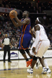 New York Knicks v Charlotte Bobcats: Raymond Felton and Gerald Wallace