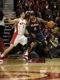 Atlanta Hawks v Toronto Raptors: Josh Smith and Andrea Bargnani