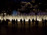 Tourists Watch a Lavish Display of Lights and Soaring Water