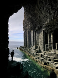 Fingal's Cave on the Isle of Staffa Off the West Coast of Mull