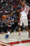 Memphis Grizzlies v Houston Rockets: Rudy Gay and Shane Battier