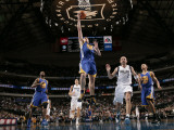 Golden State Warriors v Dallas Mavericks: David Lee and Jason Kidd