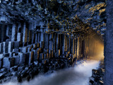 Basalt Pillars Line Fingal's Cave