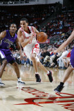 Sacramento Kings v Houston Rockets: Kevin Martin and Luther Head