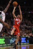 New Jersey Nets v Boston Celtics: Jordan Farmar and Marquis Daniels