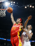 Houston Rockets v Oklahoma City Thunder: Kevin Durant and Jordan Hill