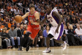 Chicago Bulls v Phoenix Suns: Kyle Korver and Jason Richardson