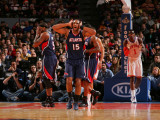 Atlanta Hawks v New York Knicks: Al Horford and Josh Smith
